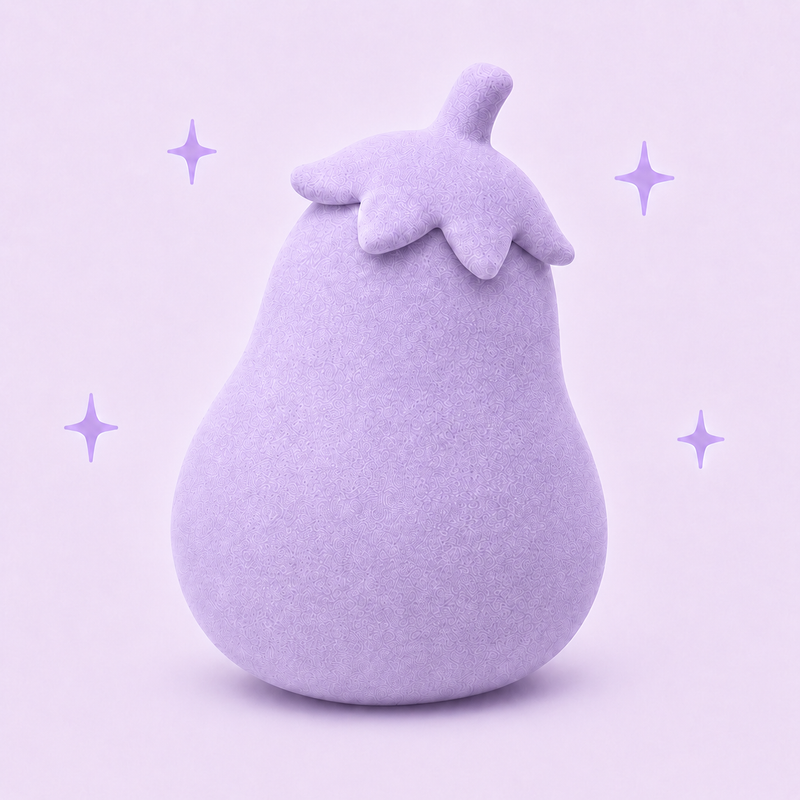 Coming Soon - polka dot plush egg